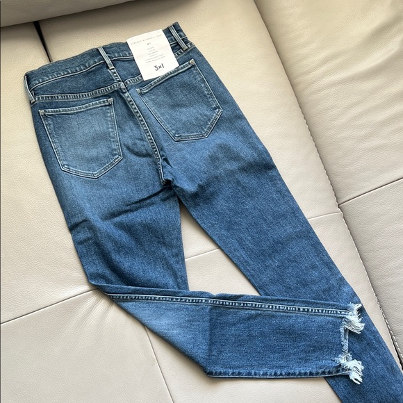 NWT - 3x1 Women's Straight Authentic Crop W3 Jeans 👍❤ - Picture 4 of 10